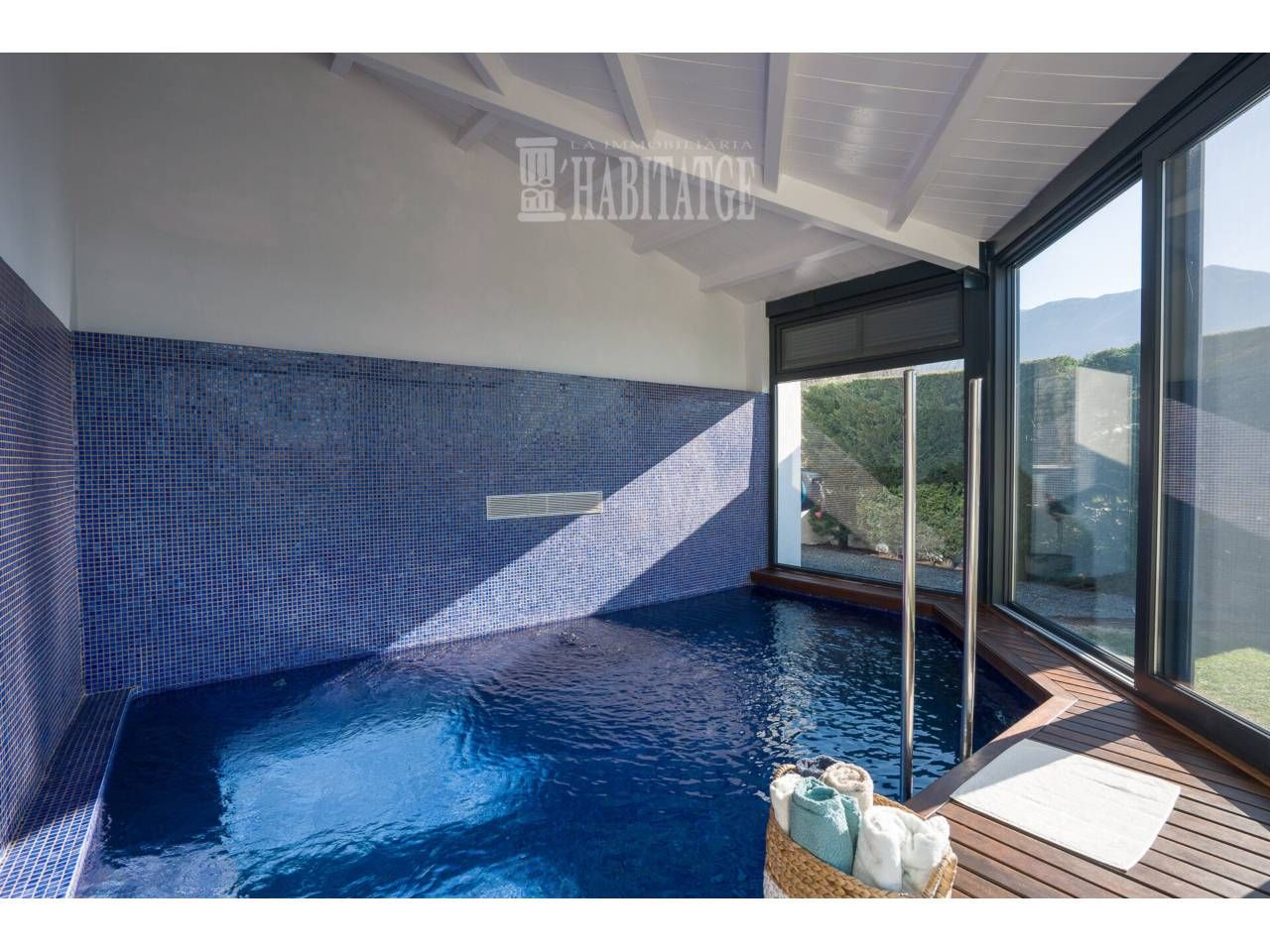 Piscina de Casa o xalet en venda en Viladrau amb Aire condicionat, Calefacció i Jardí privat