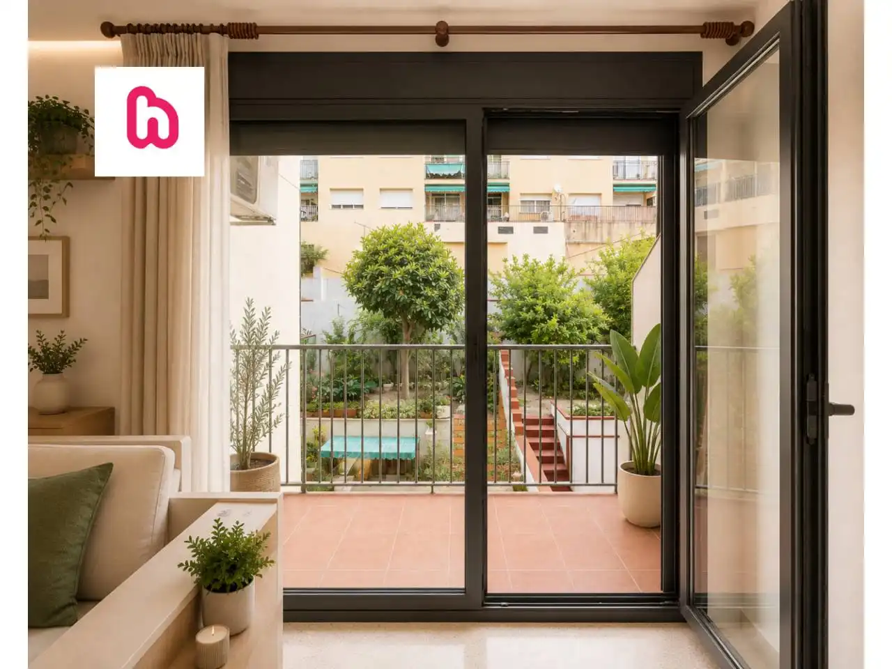 Piso con terraza en venta en Calle del Vallès, imagen 2