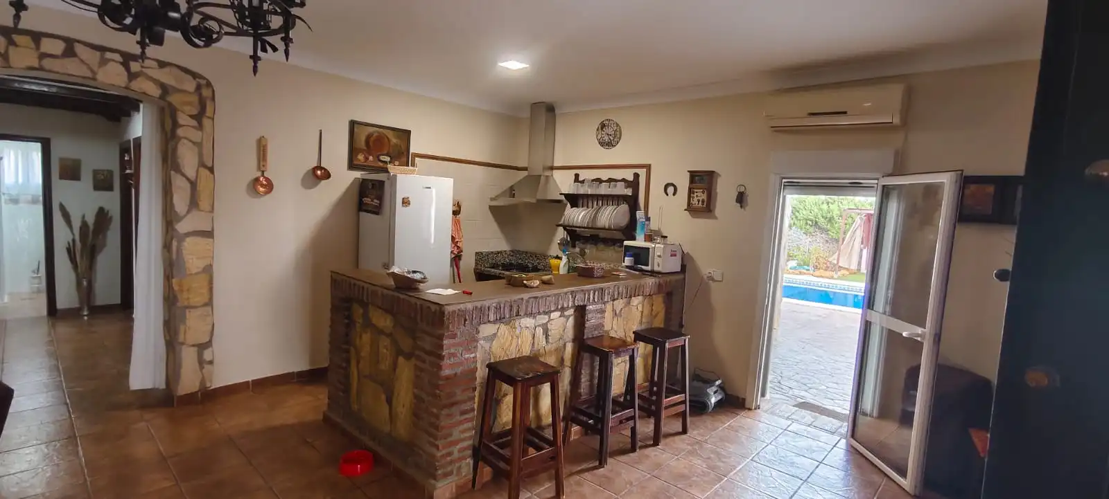 Cocina de Finca rústica en venta en Cañada Rosal, Sevilla