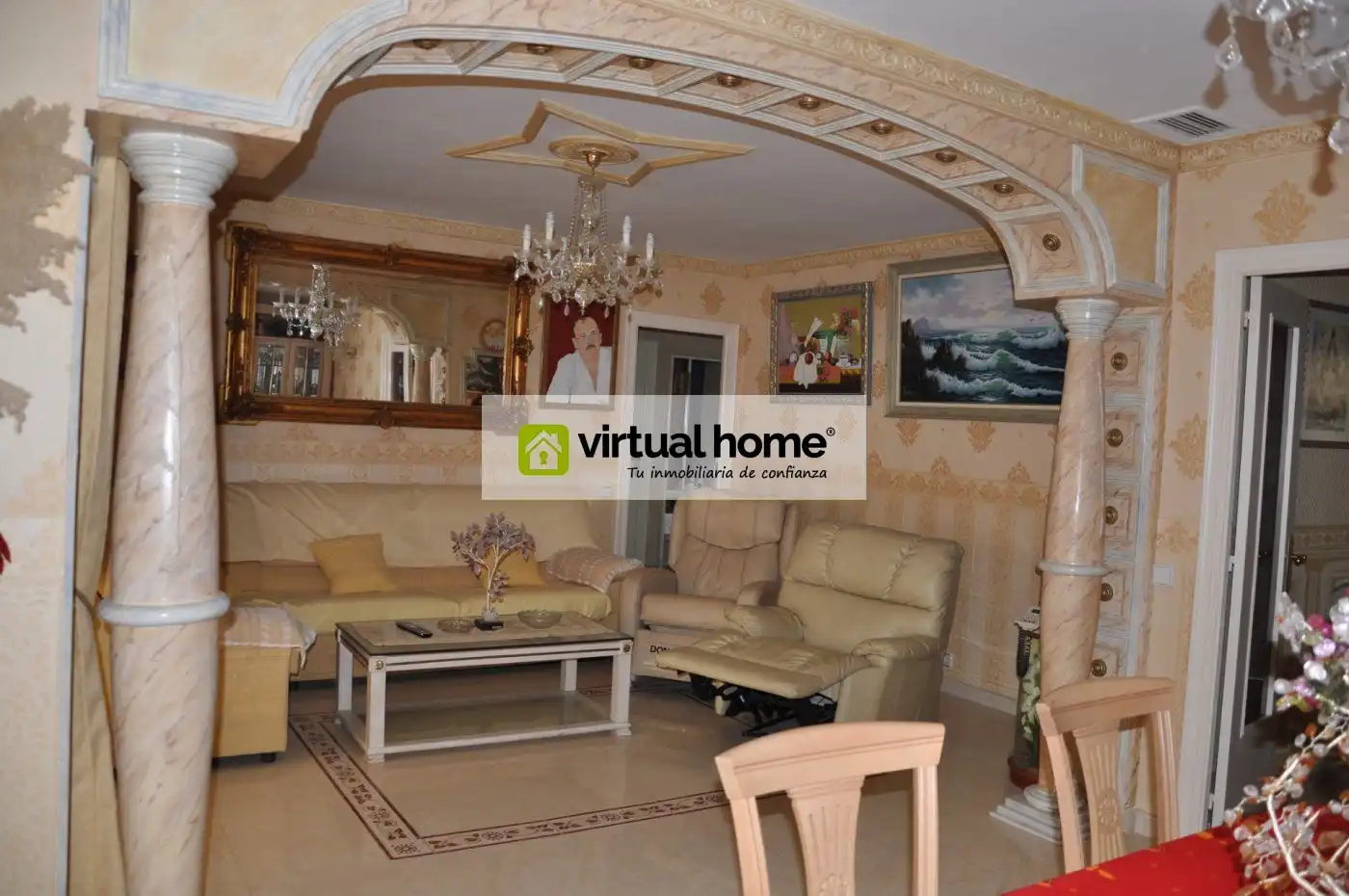 Sala de estar de Finca rústica en venta en Benidorm con Aire acondicionado y Calefacción
