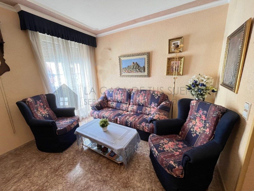 Sala de estar de Piso en venta en Sax