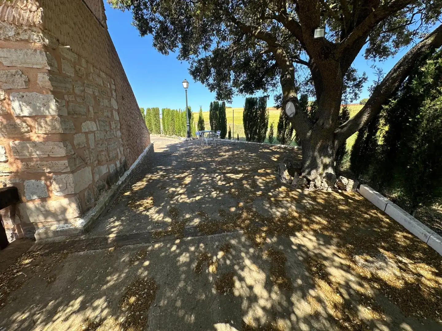 Exterior view of Houses for sale in Villar de Olalla  with Air Conditioner, Heating and Private garden