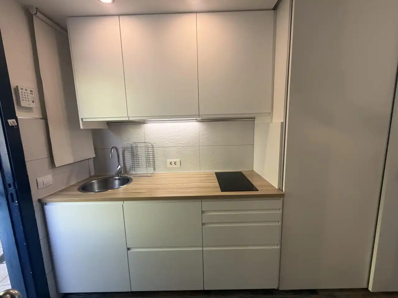 Kitchen of Study for rent in San Bartolomé de Tirajana  with Air Conditioner, Terrace and Furnished
