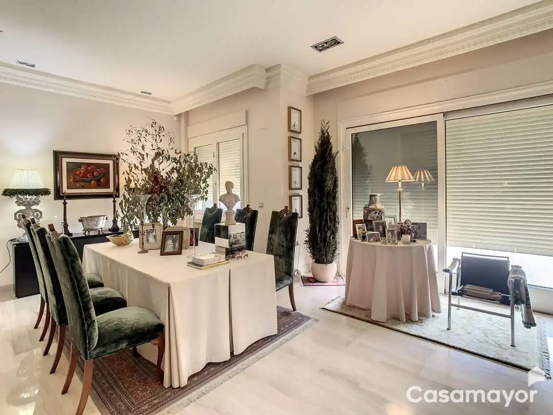 Comedor de Casa o chalet en venta en Mutxamel con Aire acondicionado, Calefacción y Jardín privado