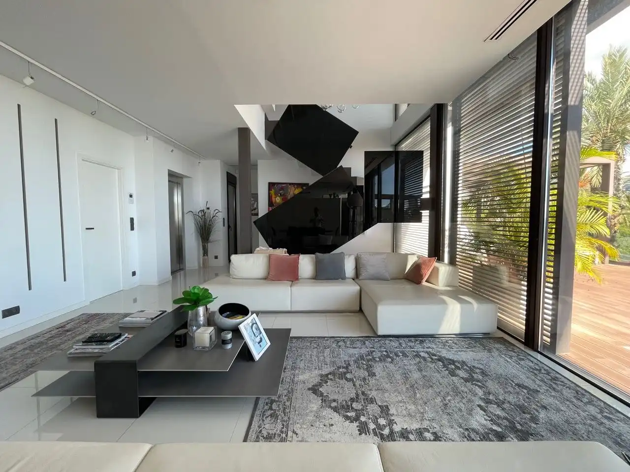 Sala de estar de Casa o chalet en venta en Benidorm con Piscina