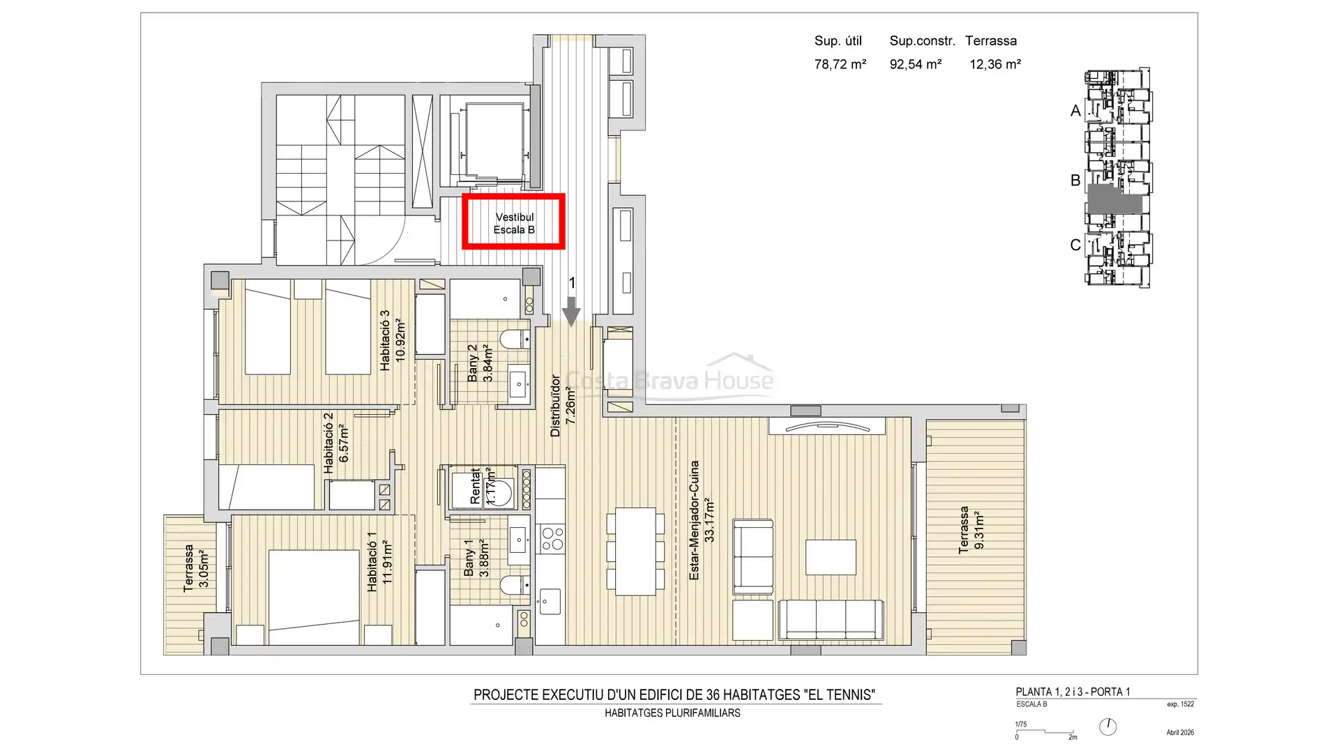 Appartement compact avec piscine à vendre à Carrer del Pirineu, imagen 23