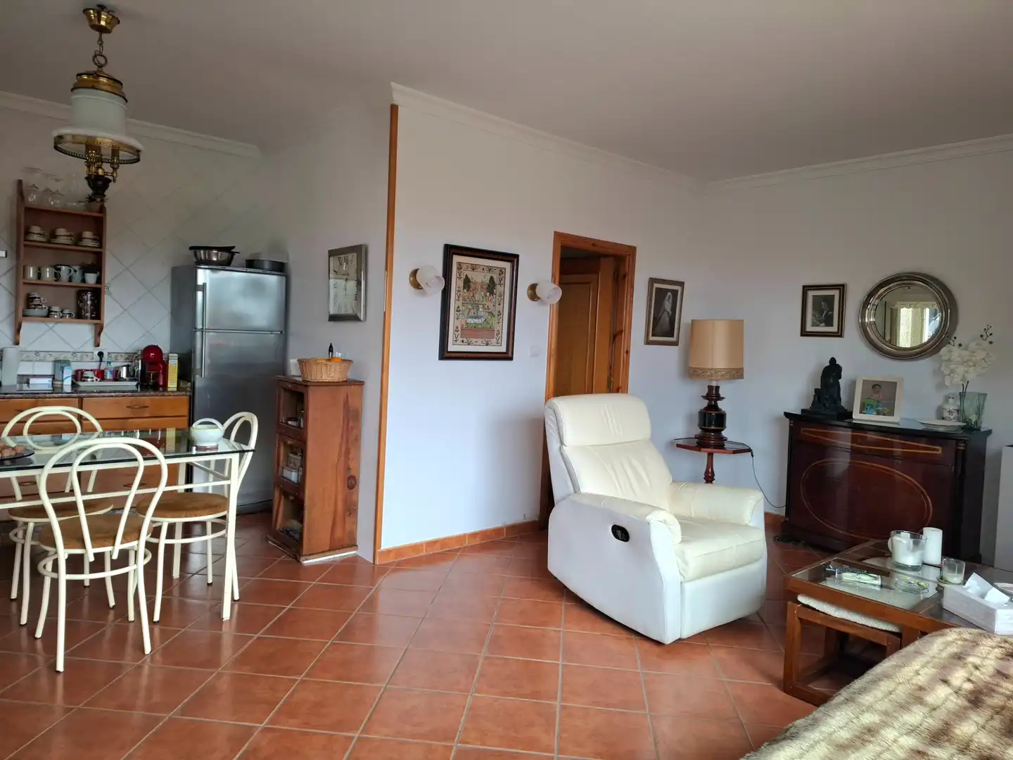 Wohnzimmer von Haus oder Chalet zum Verkauf in As Neves   mit Heizung, Privatgarten und Terrasse