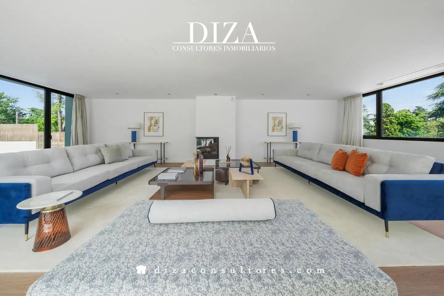 Sala de estar de Casa o chalet en venta en Madrid