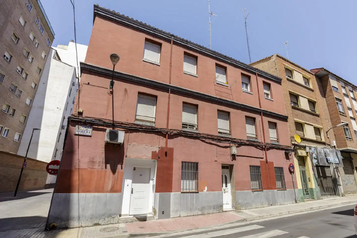 Vista exterior de Piso en venta en Zaragoza