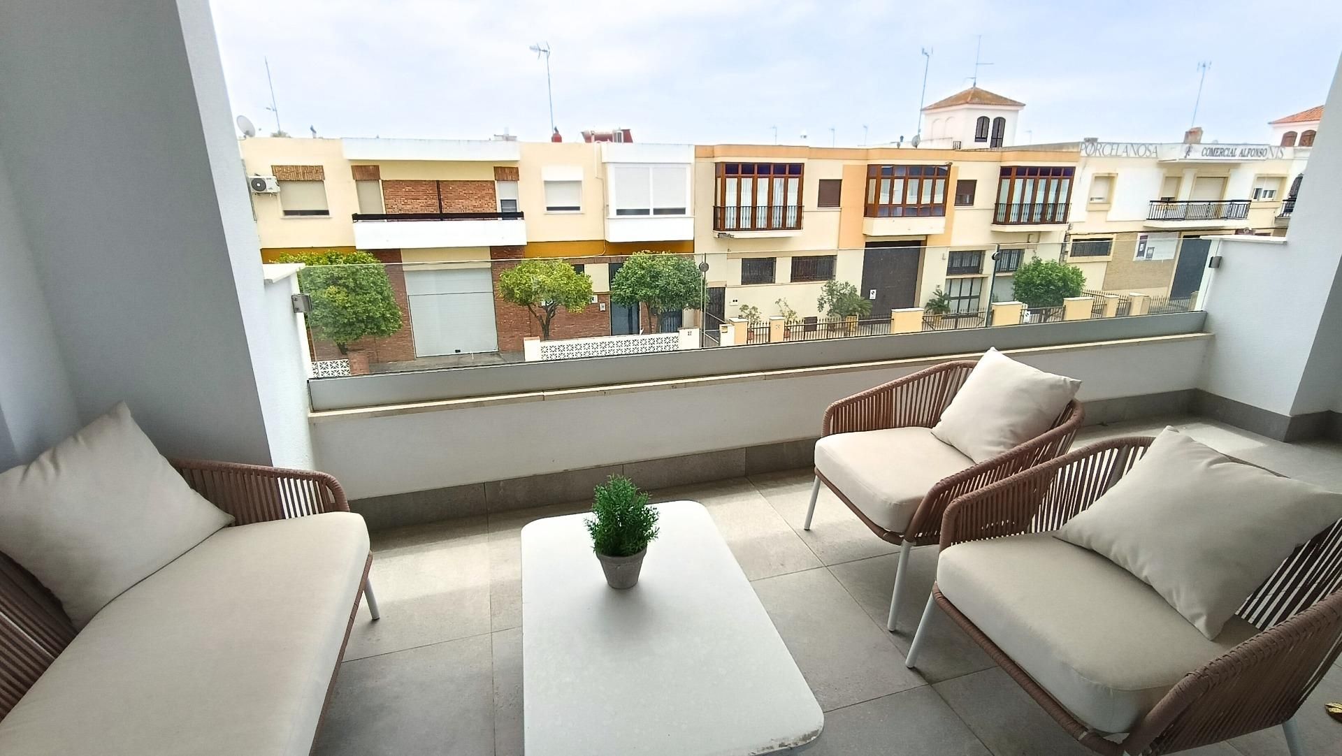 Terrasse von Wohnung zum verkauf in Ayamonte mit Terrasse, Abstellraum und Balkon