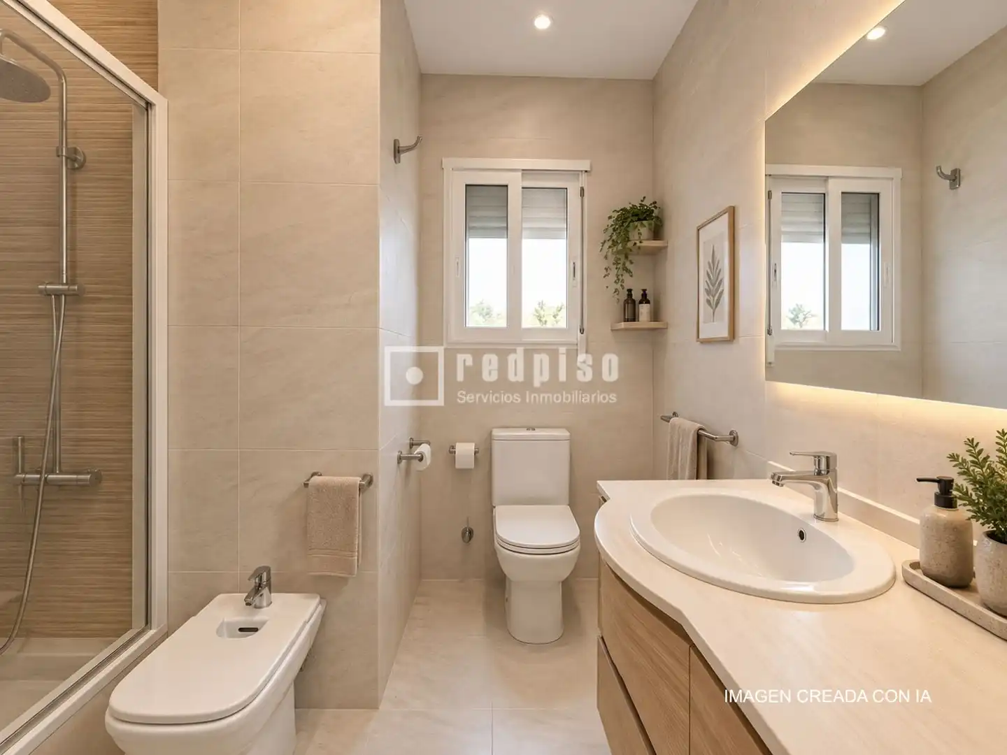 Bathroom of Flat for sale in Madrid  with Heating and Terrace