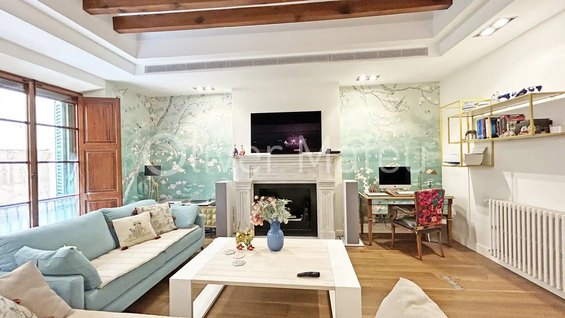 Living room of Duplexes for sale in  Palma de Mallorca  with Air Conditioner and Heating