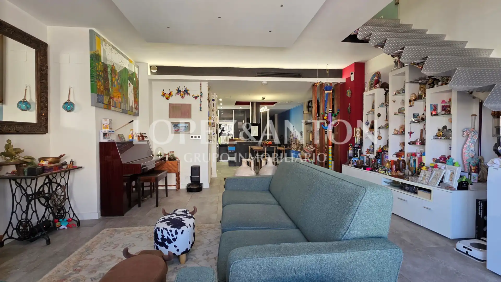Sala de estar de Dúplex en venta en Pueblo