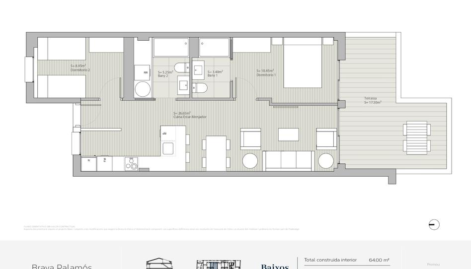 Foto 1 de Pis en venda a Carrer Mossèn Jacint Verdaguer, 44, Centre, Girona