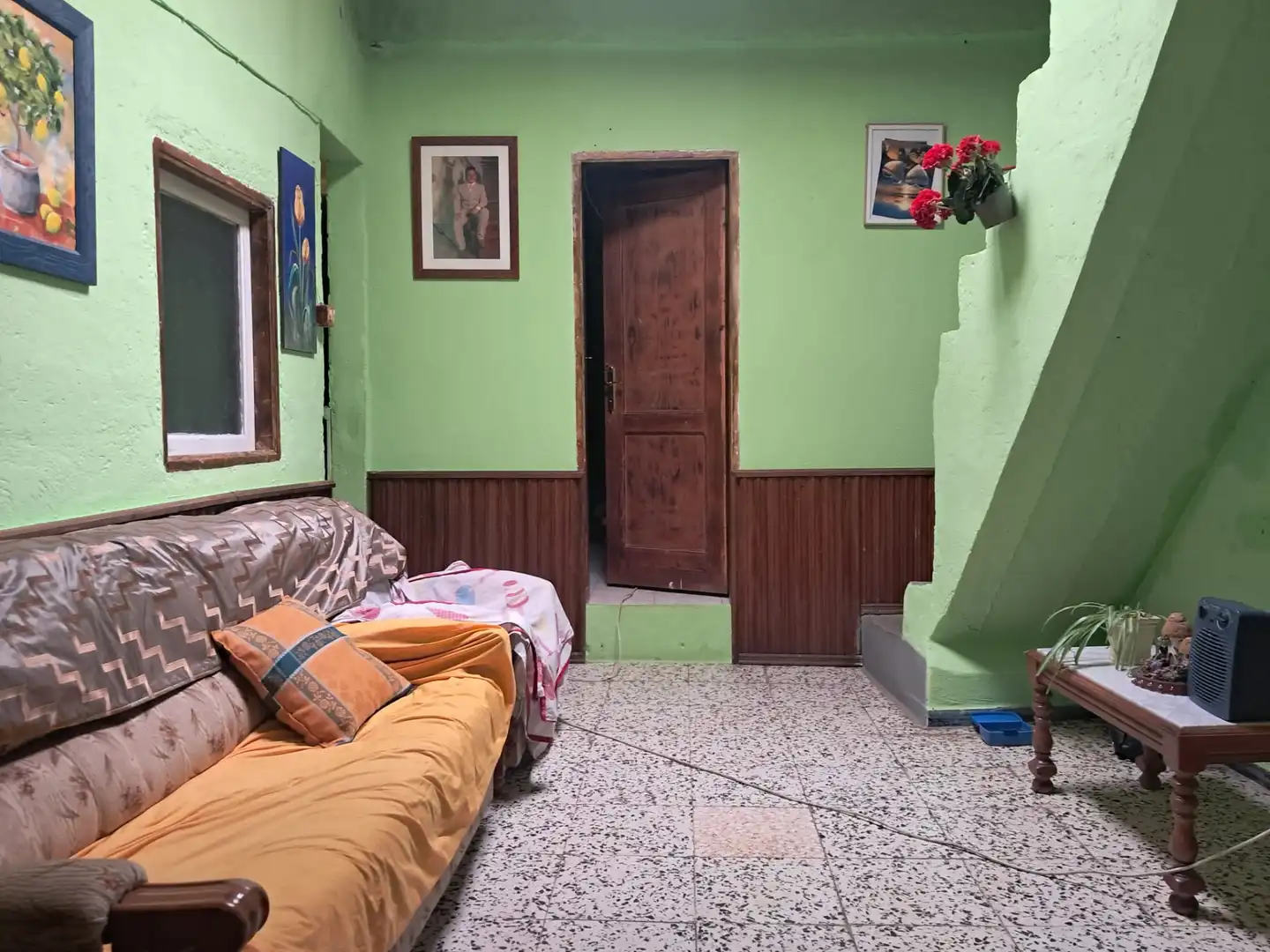 Sala de estar de Casa adosada en venta en Los Realejos con Terraza