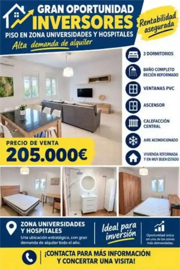 Flat for sale in Granada, Granada