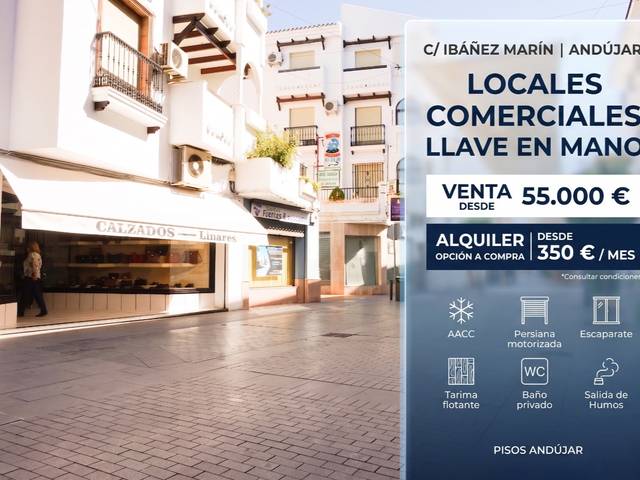 Local comercial en Alquiler en Calle Ibáñez Marín, 5 en Andújar