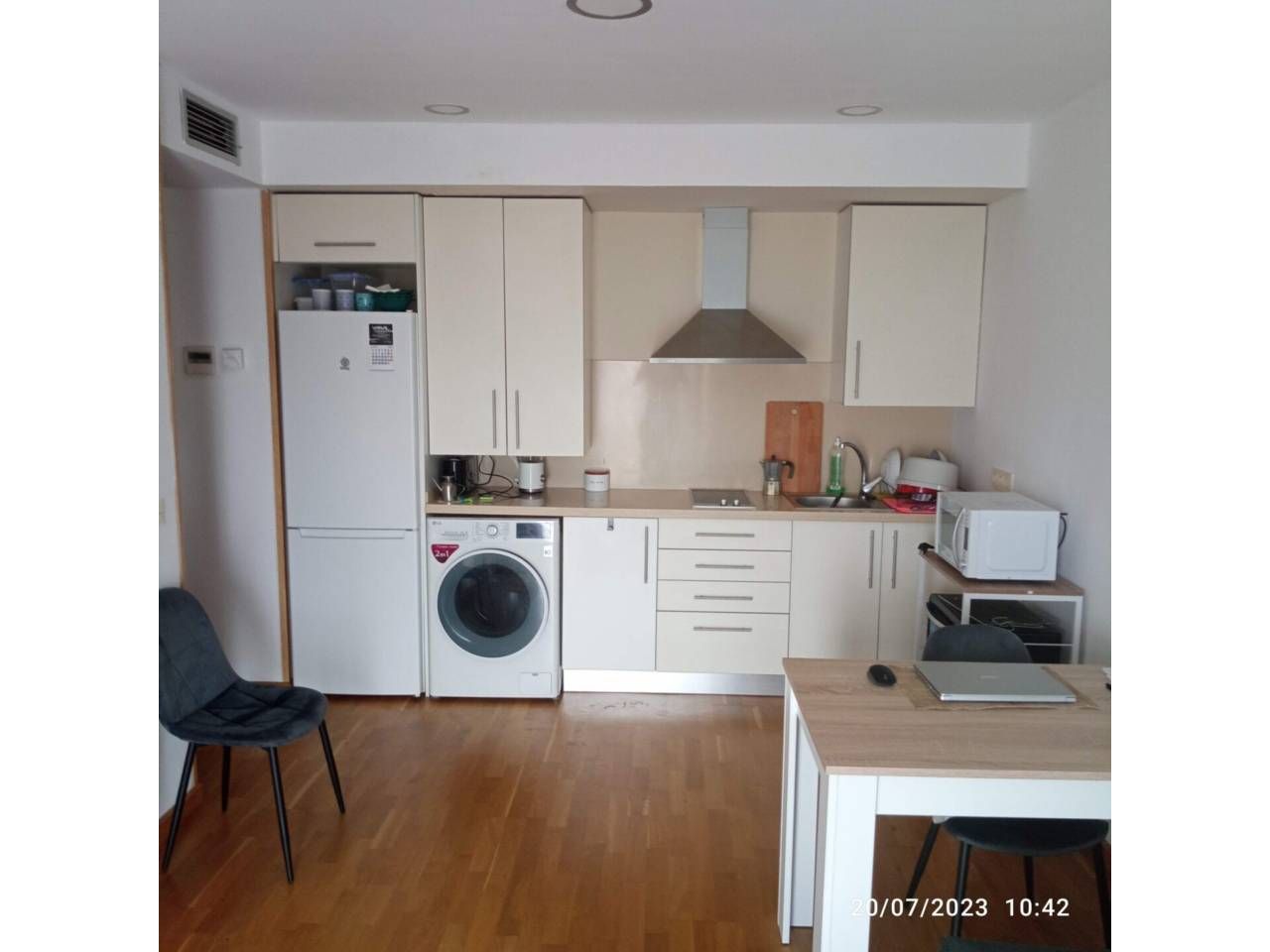 Kitchen of Study for sale in Castellón de la Plana / Castelló de la Plana  with Air Conditioner, Private garden and Parquet flooring