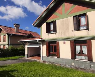 Exterior view of House or chalet for sale in Bárcena de Cicero  with Terrace, Storage room and Swimming Pool