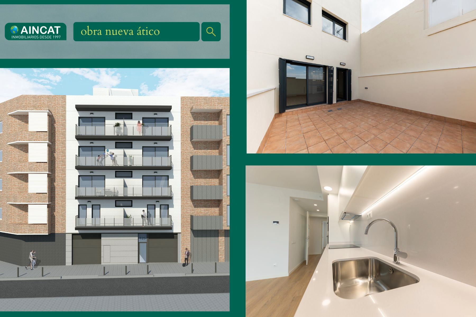 Vista exterior de Àtic en venda en Viladecans amb Aire condicionat, Calefacció i Parquet