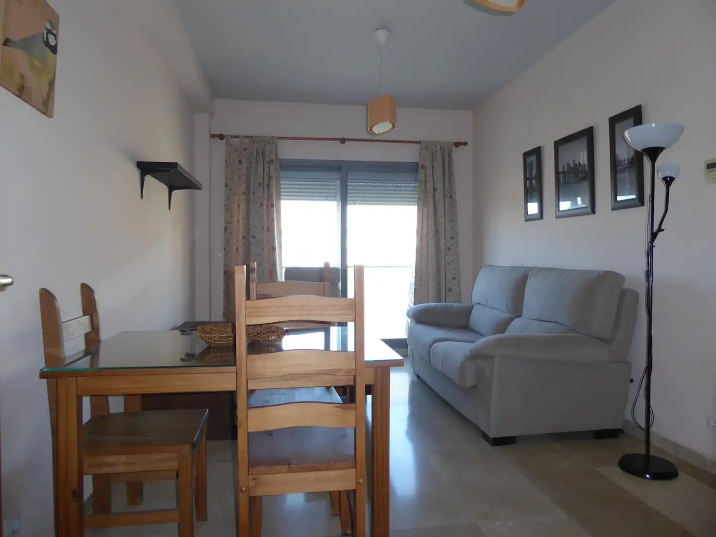 Wohnzimmer von Wohnung zum Verkauf in Jerez de la Frontera mit Klimaanlage, Parkett und Möbliert