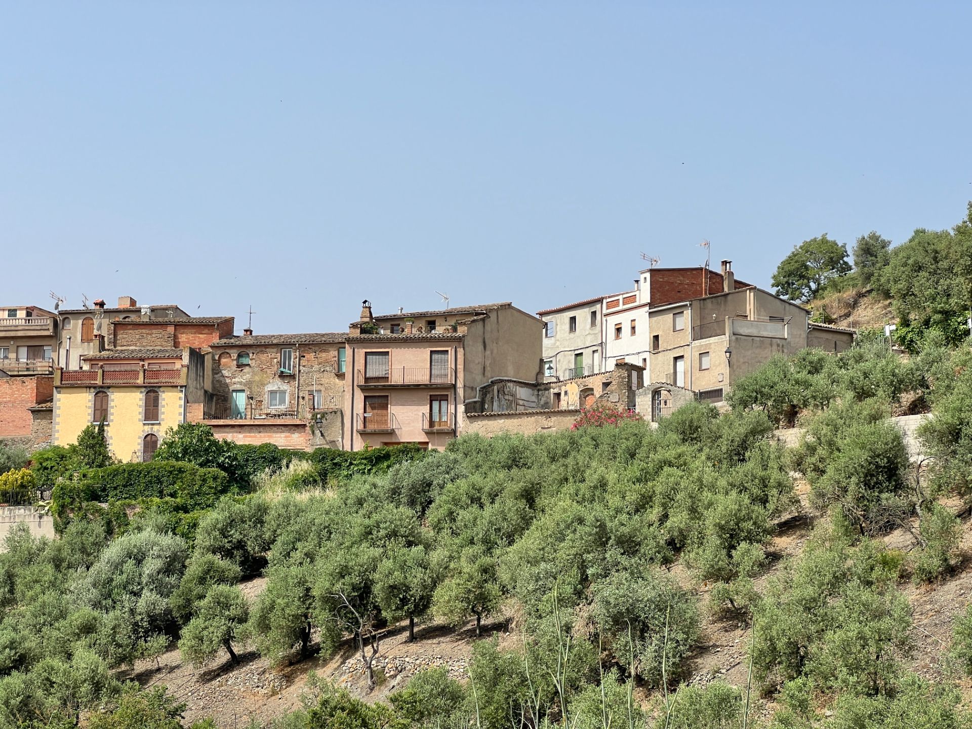 Vista exterior de Casa o xalet de lloguer en Porrera amb Calefacció, Parquet i Terrassa