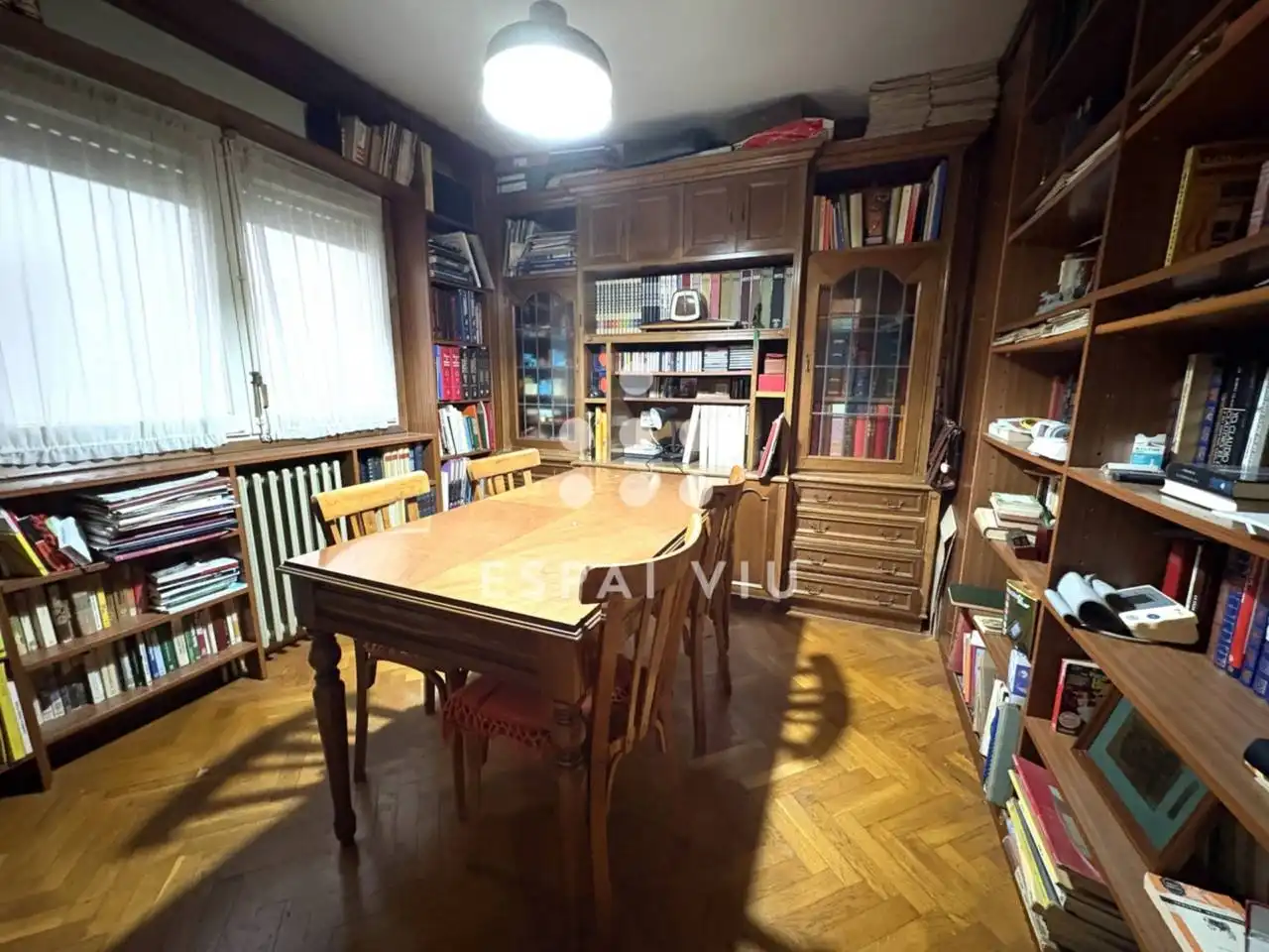 Menjador de Pis en venda en Terrassa amb Calefacció, Parquet i Terrassa