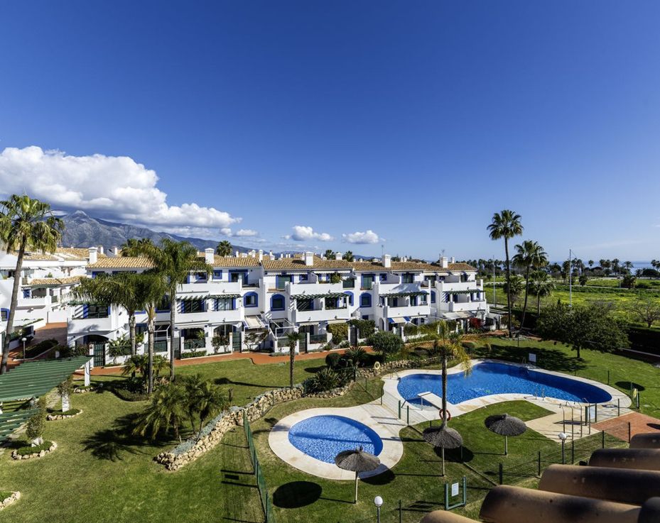 Garden of Flat for sale in Marbella  with Furnished, Oven and Washing machine