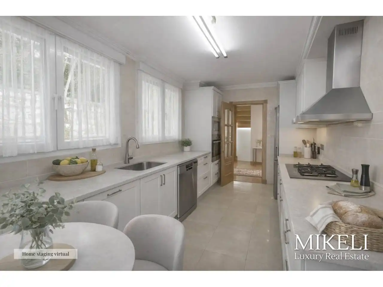 Cocina de Casa o chalet en venta en Piélagos con Aire acondicionado, Calefacción y Jardín privado