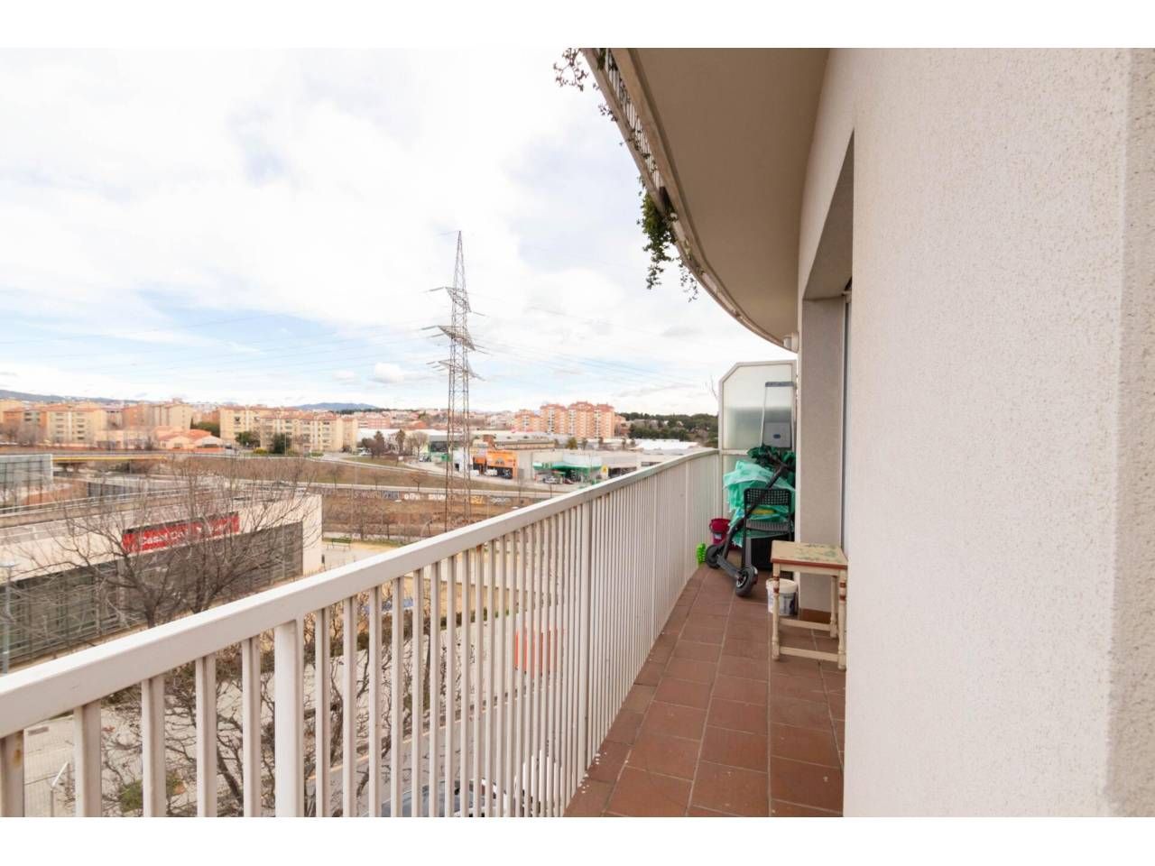 Balcony of Flat for sale in Terrassa  with Air Conditioner and Balcony
