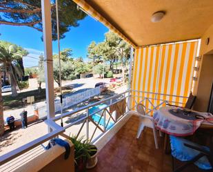 Dormitori de Apartament en venda en Castell-Platja d'Aro amb Calefacció, Terrassa i Moblat