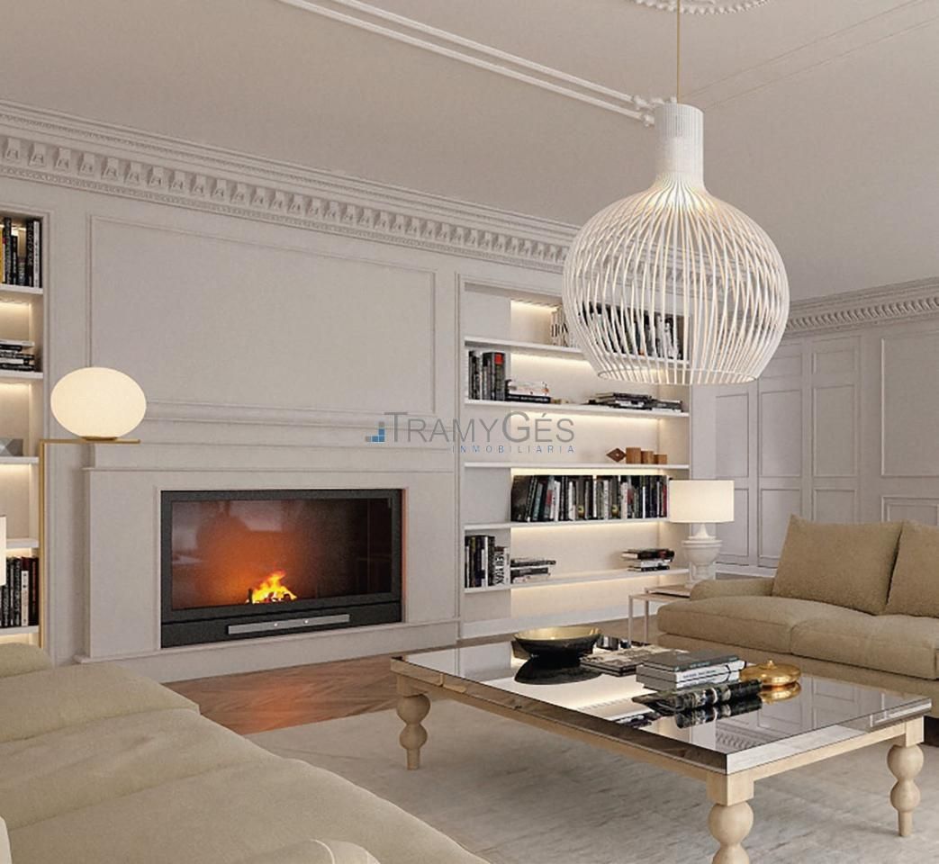 Sala d'estar de Pis en venda en Vigo  amb Calefacció i Terrassa