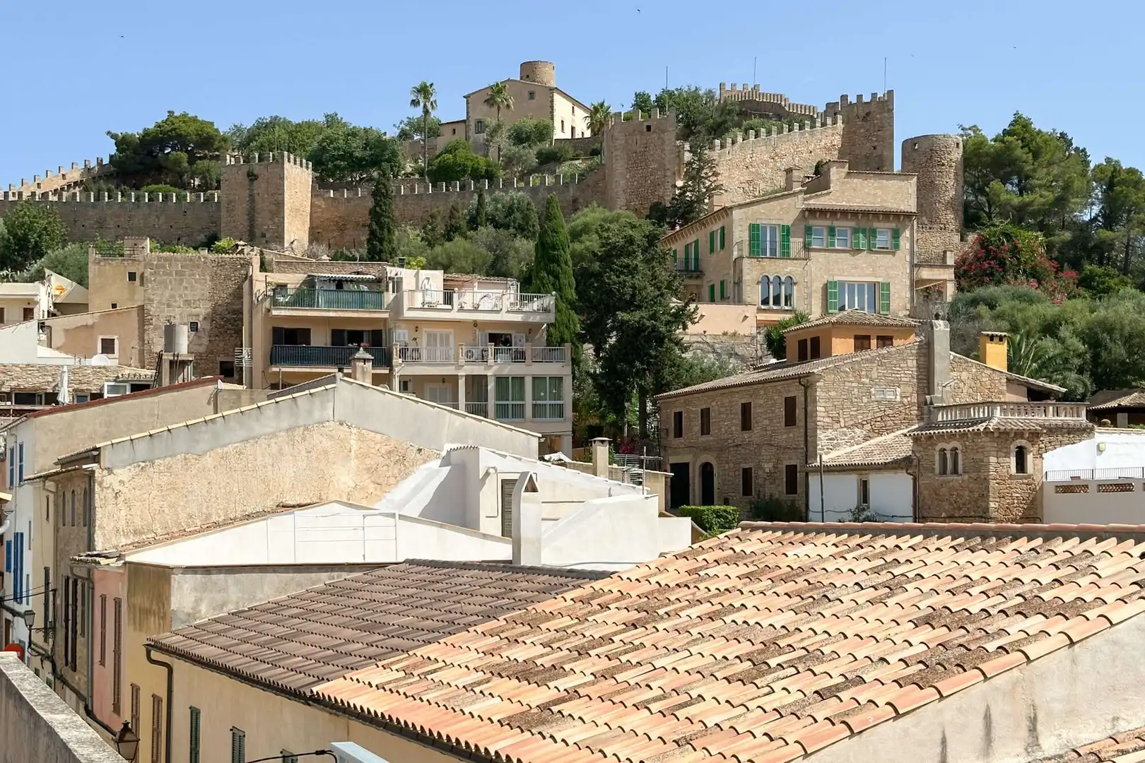 Exterior view of Houses for rent in Capdepera  with Air Conditioner, Terrace and Furnished