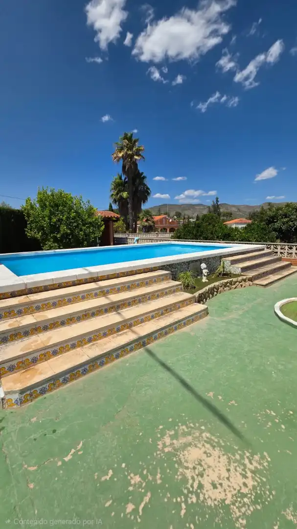 Swimming pool of Houses for sale in Ontinyent  with Private garden, Terrace and Storage room