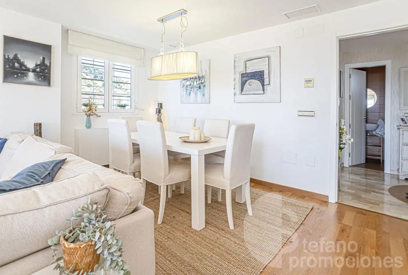 Comedor de Casa adosada en venta en Málaga con Aire acondicionado, Jardín privado y Terraza