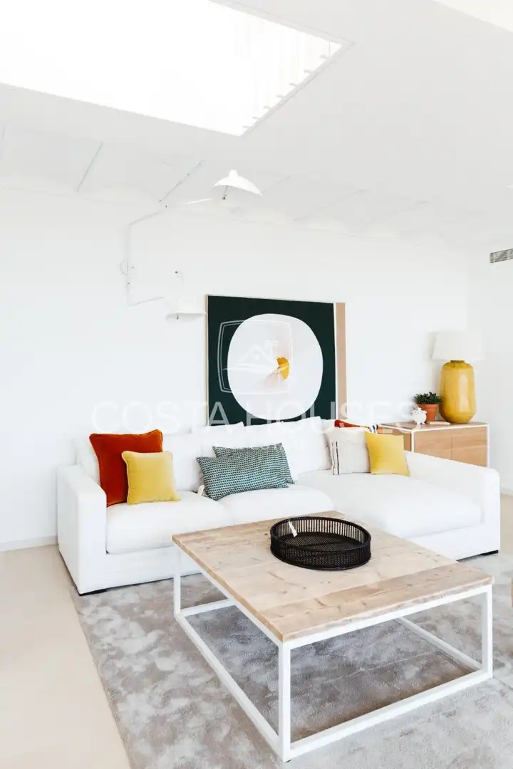 Living room of Houses for sale in Jávea / Xàbia  with Air Conditioner, Private garden and Terrace