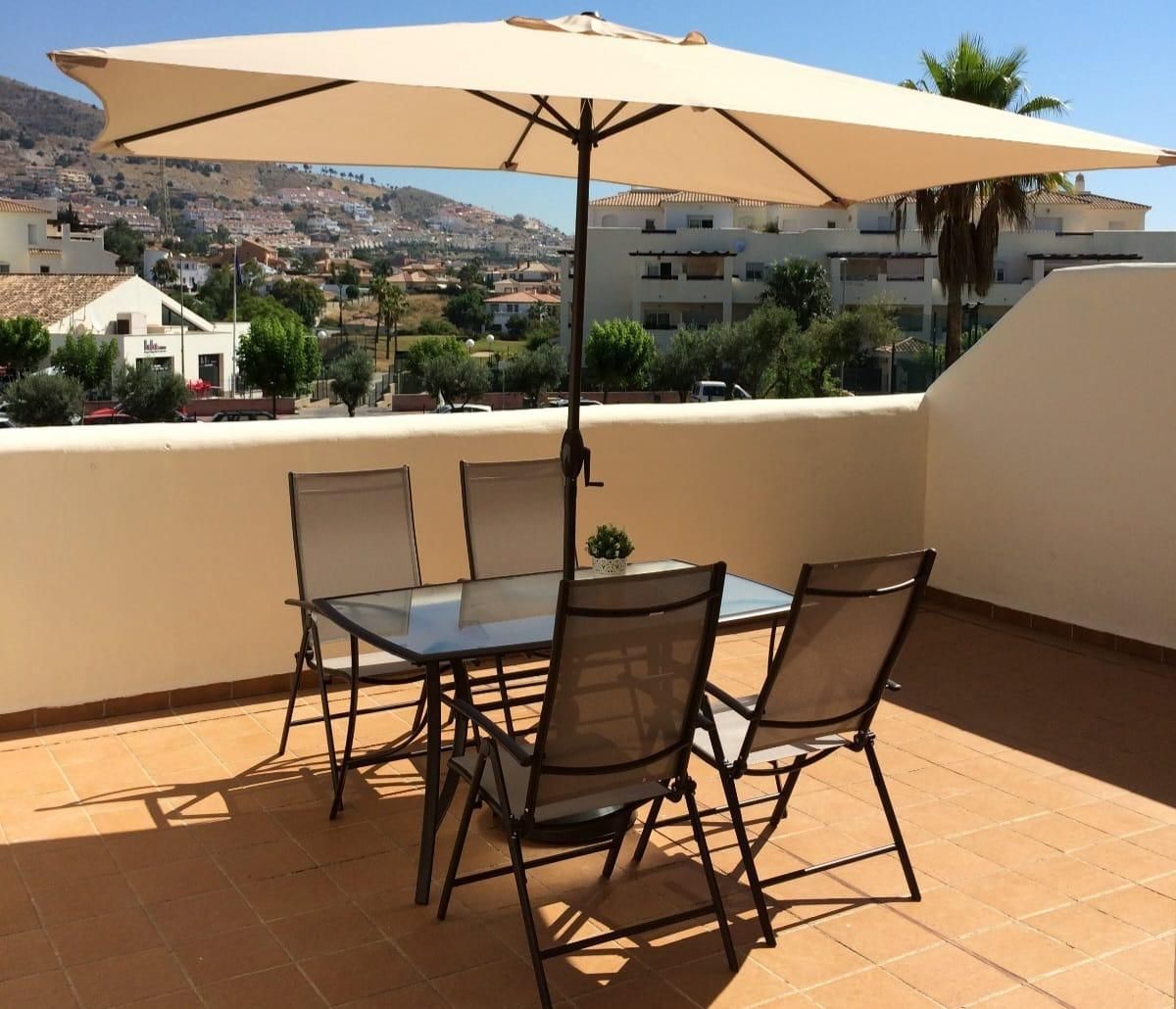 Terraza de Piso de alquiler en Benalmádena