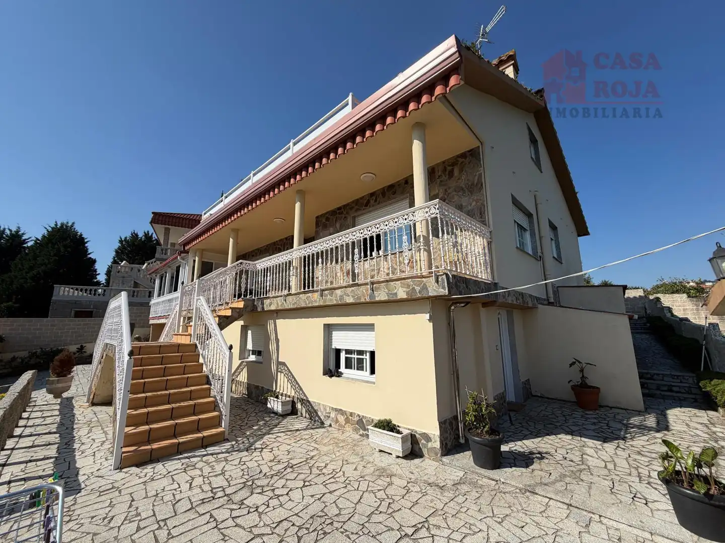 Vista exterior de Casa o chalet en venta en Moaña con Calefacción, Terraza y Trastero