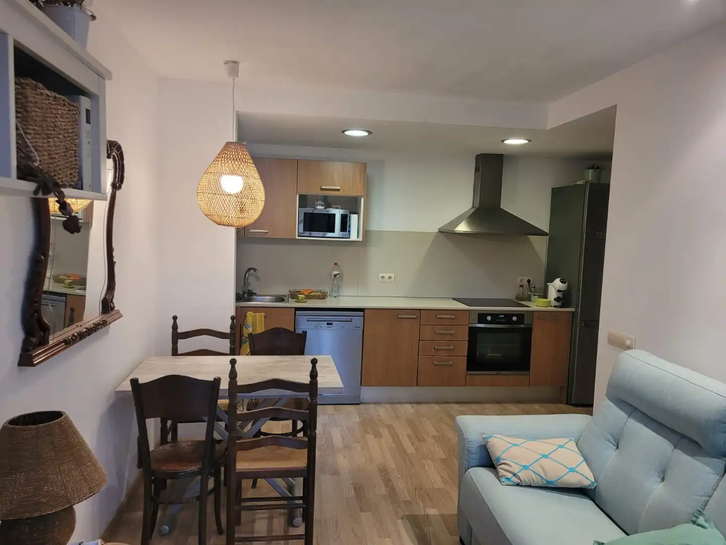 Küche von Wohnung zur Miete in Palafrugell mit Heizung, Terrasse und Möbliert