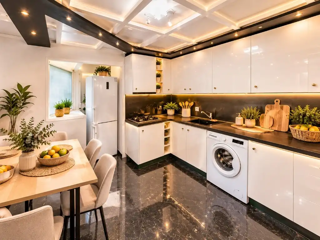 Cocina de Piso en venta en Vilafranca del Penedès con Amueblado, Horno y Balcón