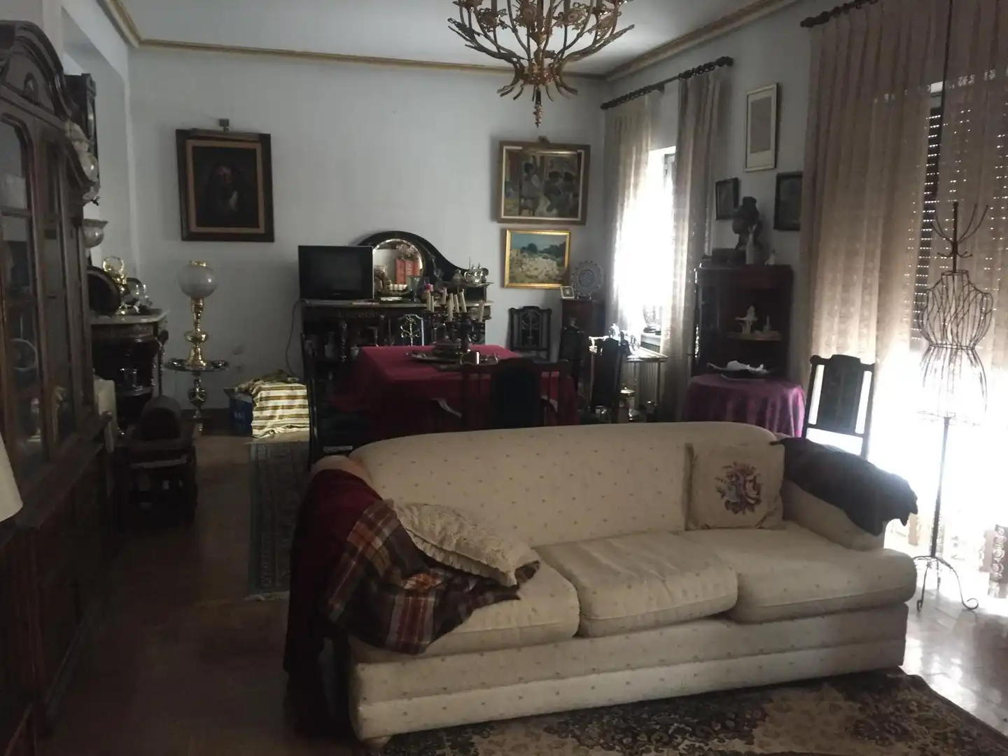 Sala de estar de Piso en venta en Salamanca con Calefacción, Amueblado y Horno