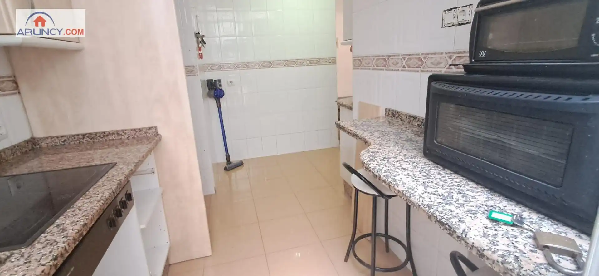 Kitchen of Flat for sale in Montequinto  with Air Conditioner, Private garden and Community pool