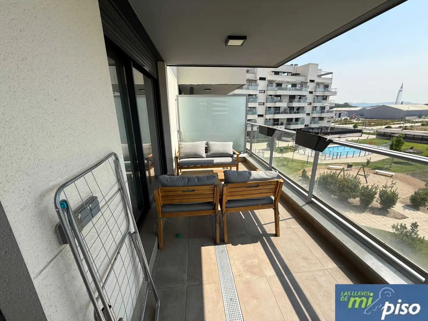 Terrasse von Wohnung zum Verkauf in Valladolid mit Heizung, Privatgarten und Parkett
