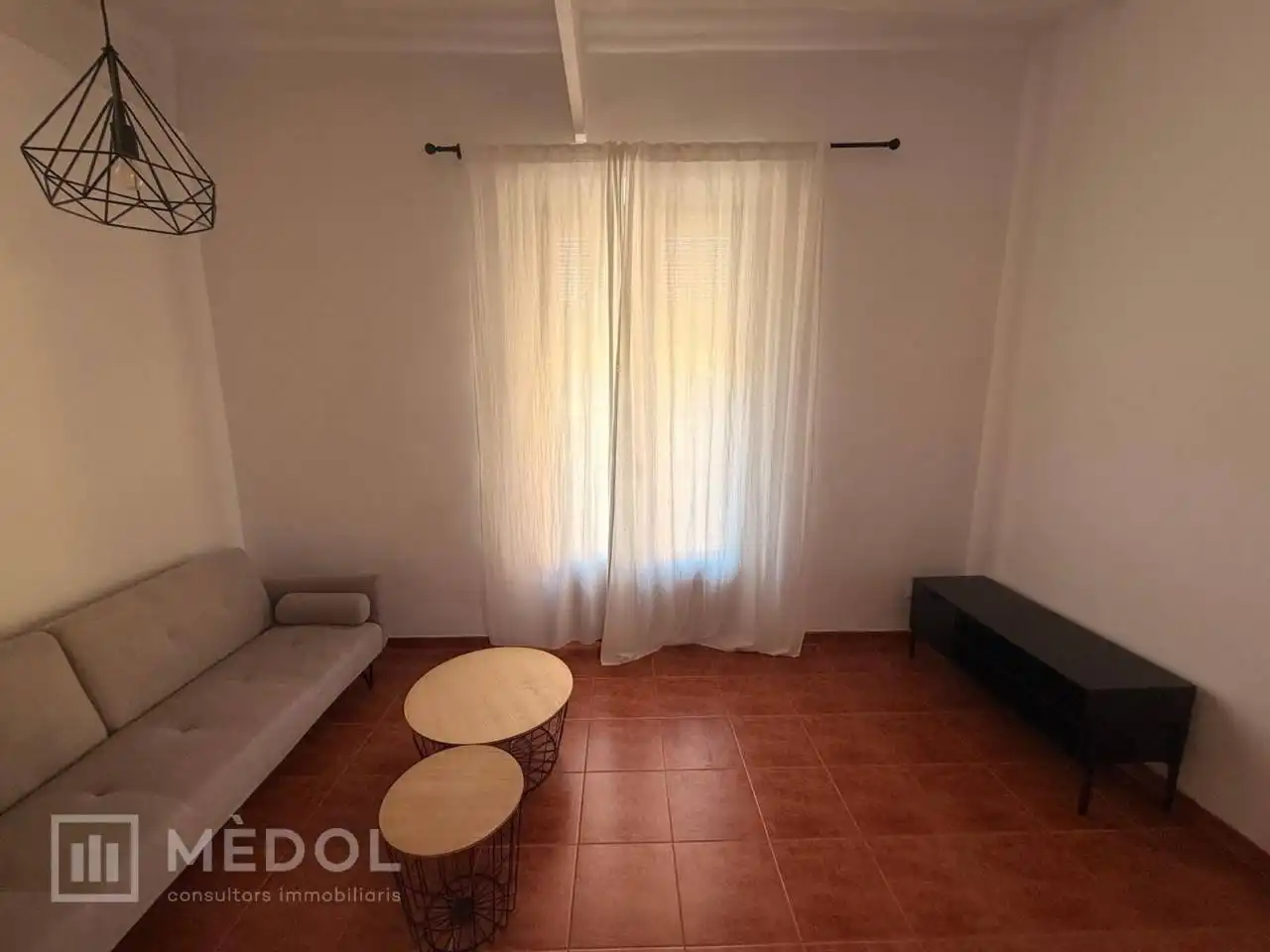 Sala de estar de Piso de alquiler en Tarragona con Aire acondicionado, Parquet y Amueblado