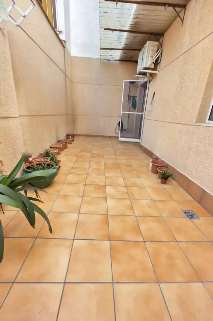 Terrasse von Erdgeschoss zum Verkauf in Mollet del Vallès mit Klimaanlage, Heizung und Parkett