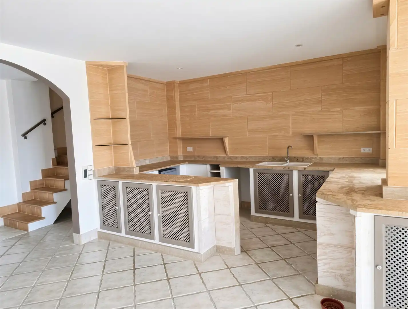 Cocina de Finca rústica en venta en Sant Llorenç des Cardassar con Aire acondicionado, Calefacción y Trastero