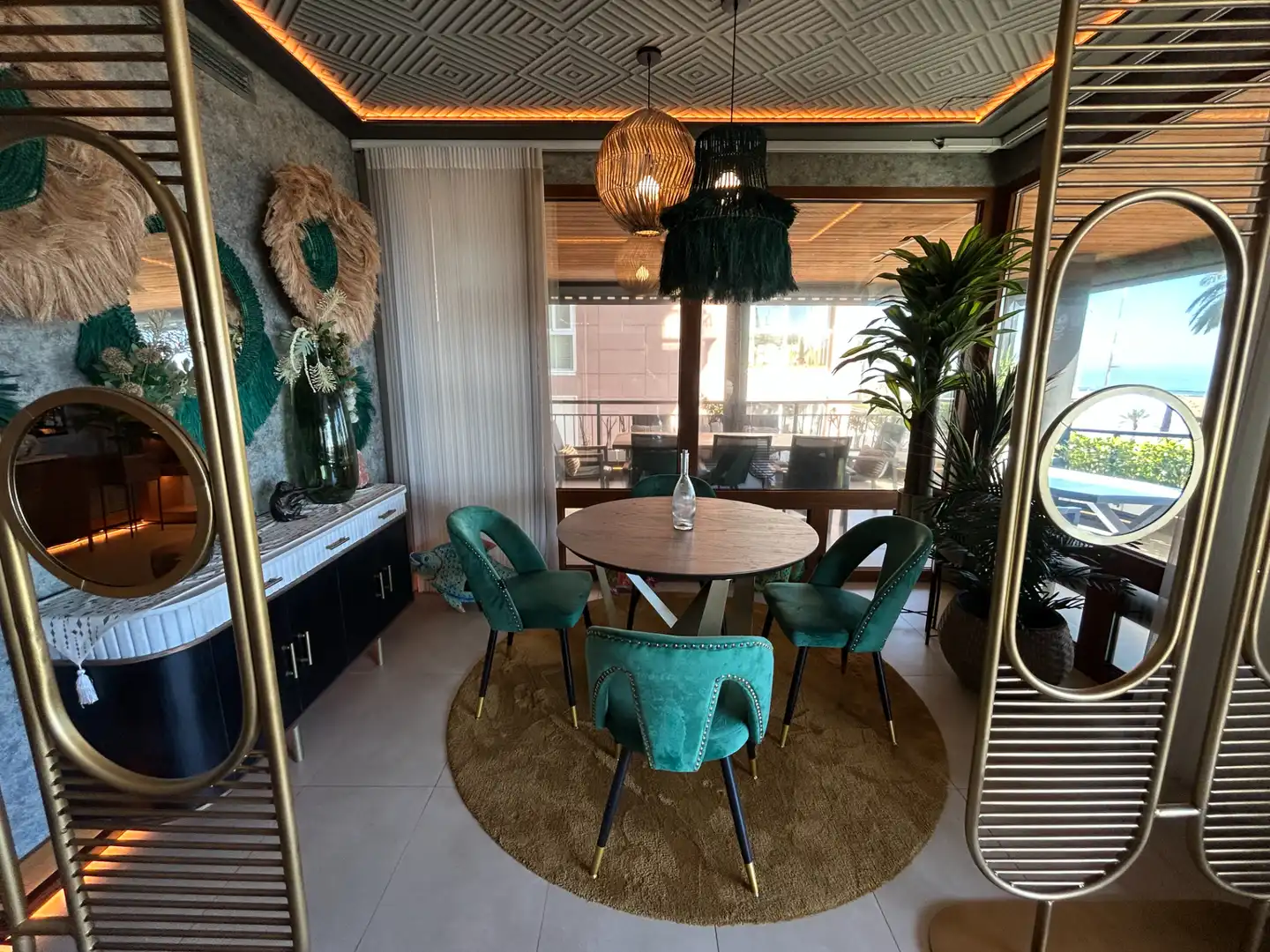 Comedor de Apartamento en venta en Gandia con Aire acondicionado, Terraza y Amueblado