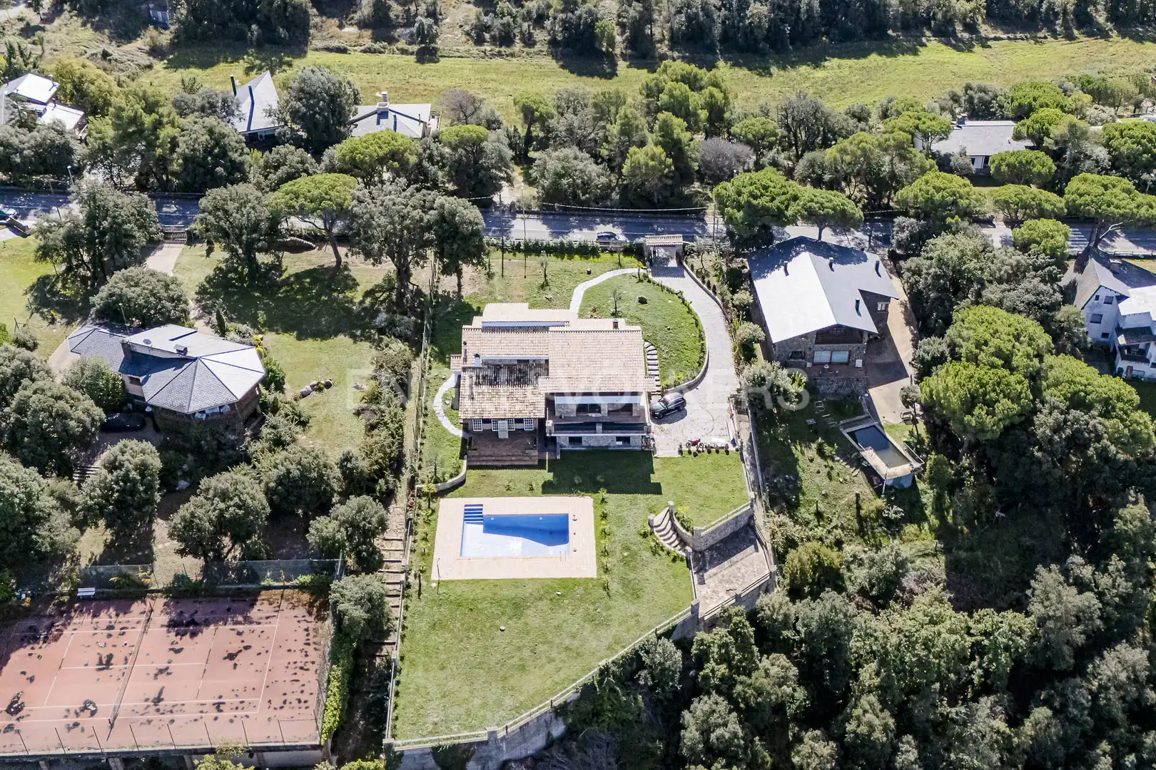 Vista exterior de Casa o xalet en venda en Seva amb Aire condicionat, Calefacció i Jardí privat