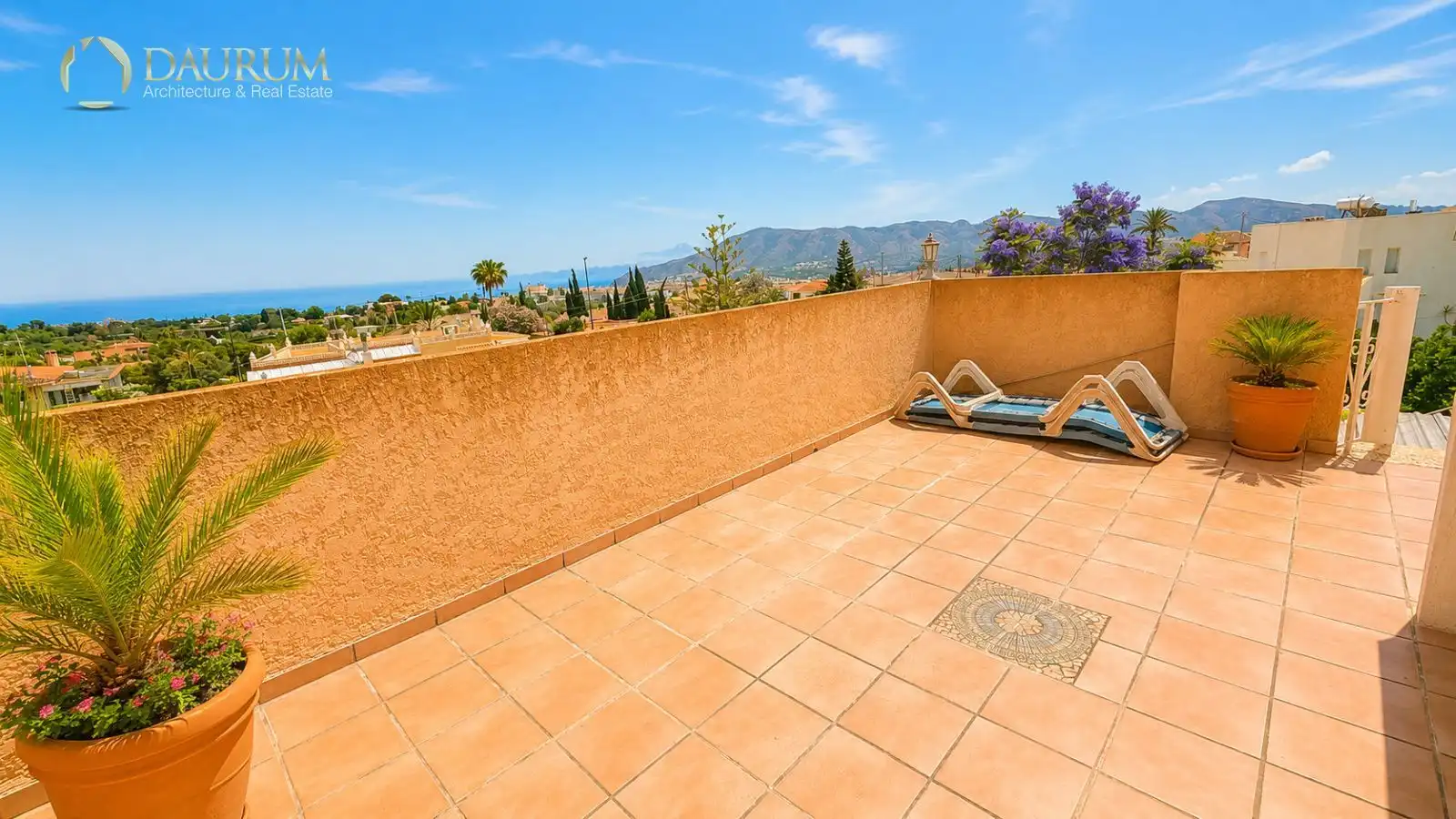 Terrace of Houses for sale in L'Alfàs del Pi  with Air Conditioner, Terrace and Storage room