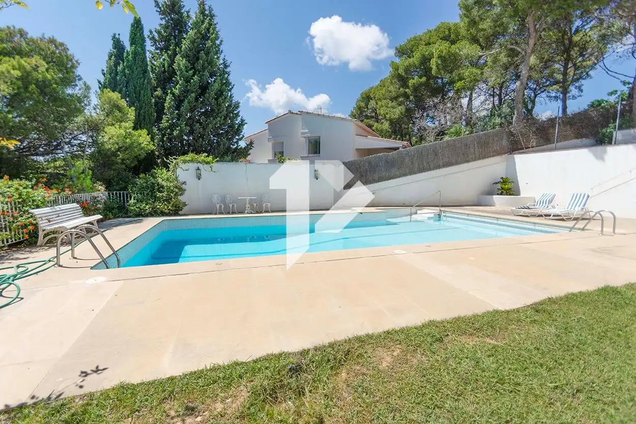 Swimming pool of Houses for sale in Castelldefels  with Private garden, Terrace and Community pool